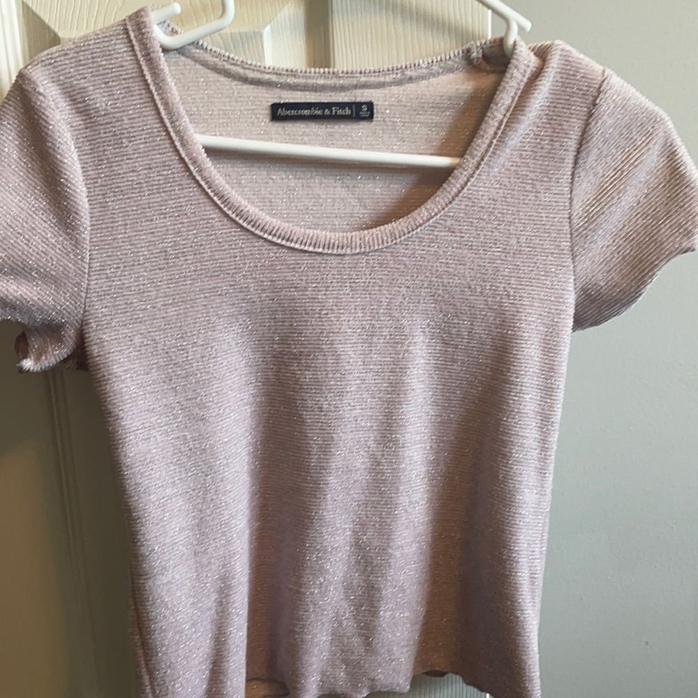 Abercrombie shirt, sparkly, barely worn